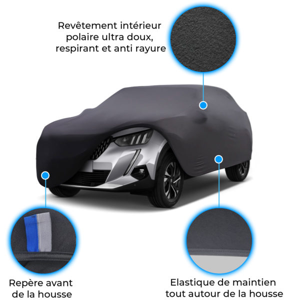 Funda de coche semi a medida interior VelourSoft - Imagen 2