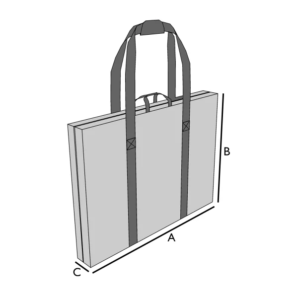 Bolsa de transporte para pizarra