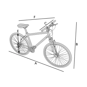Lona de protección para bicicleta