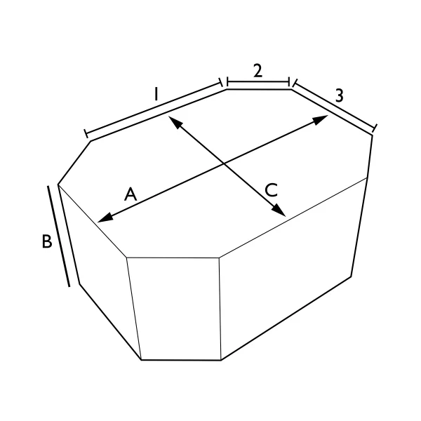 Lona octogonal