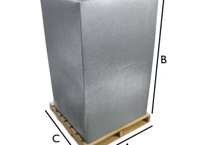 Protección térmica para palets