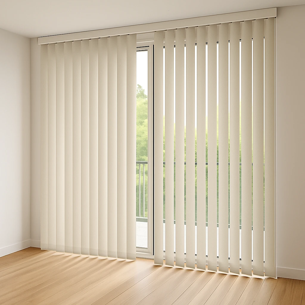 Estor vertical tamizante – liso