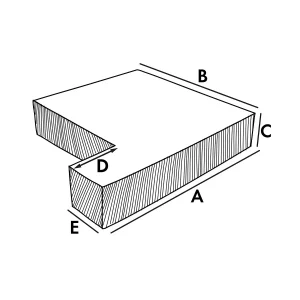 Cojín exterior – Lateral izquierdo (asiento)