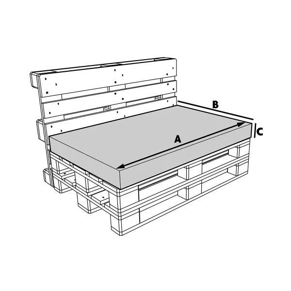 Cojín para taburete - Asiento