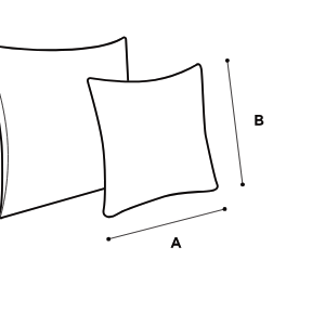 Funda decorativa para cojín interior