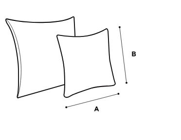 Funda decorativa para cojín interior