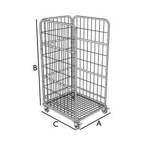 Funda isotérmica para carro logístico