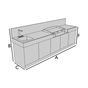 Funda para cocina exterior